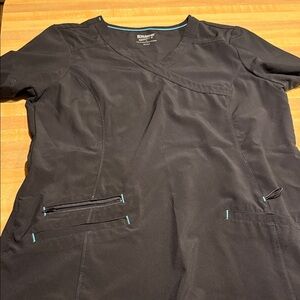 Scrubstar Black Women's Top